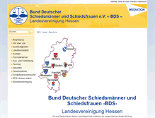 Tablet Screenshot of bds-lv-hessen.de